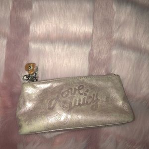 Small juicy couture cosmetic bag